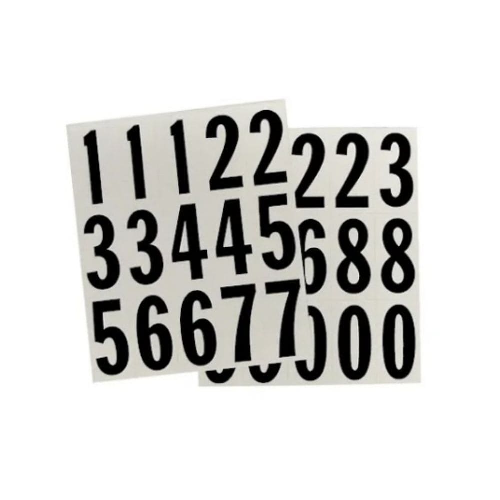 PLANILLA DE NUMERO AUTOADHERIBLE
