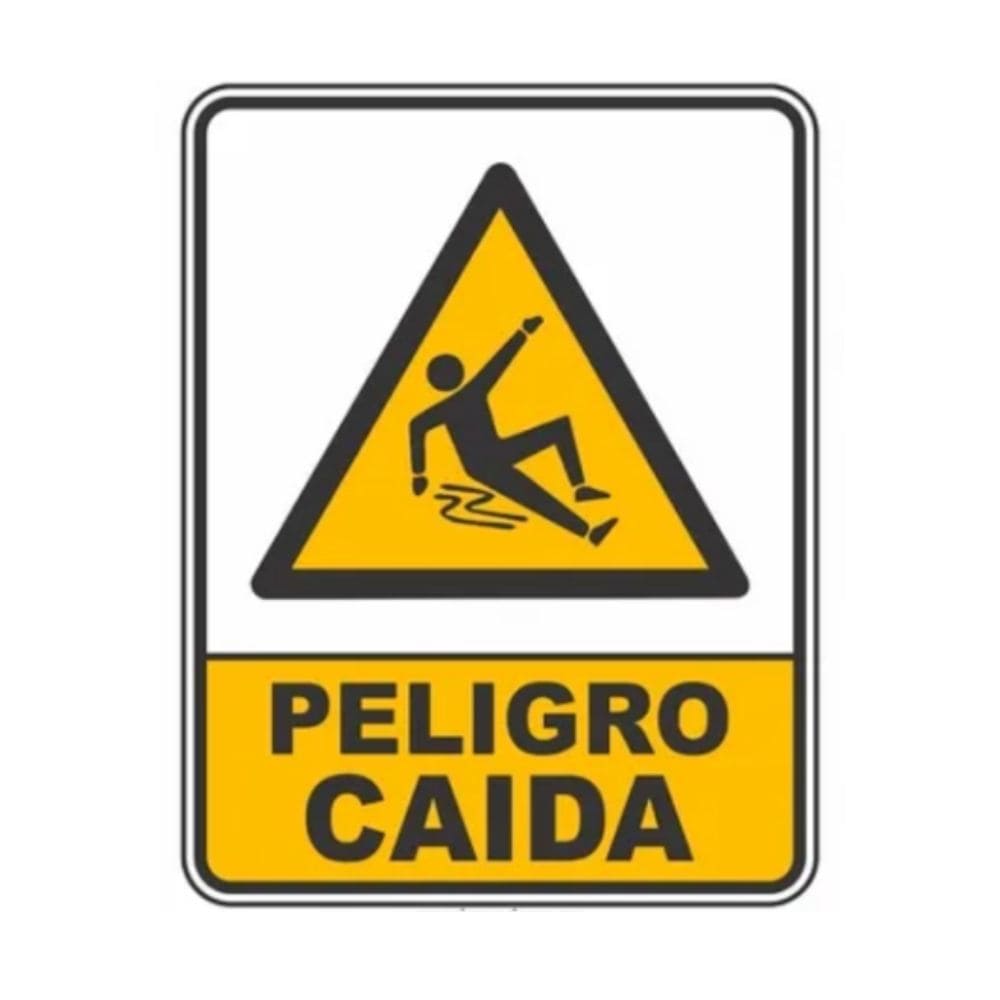 SEÑALAMIENTO RIESGO DE CAER 28 X 36
