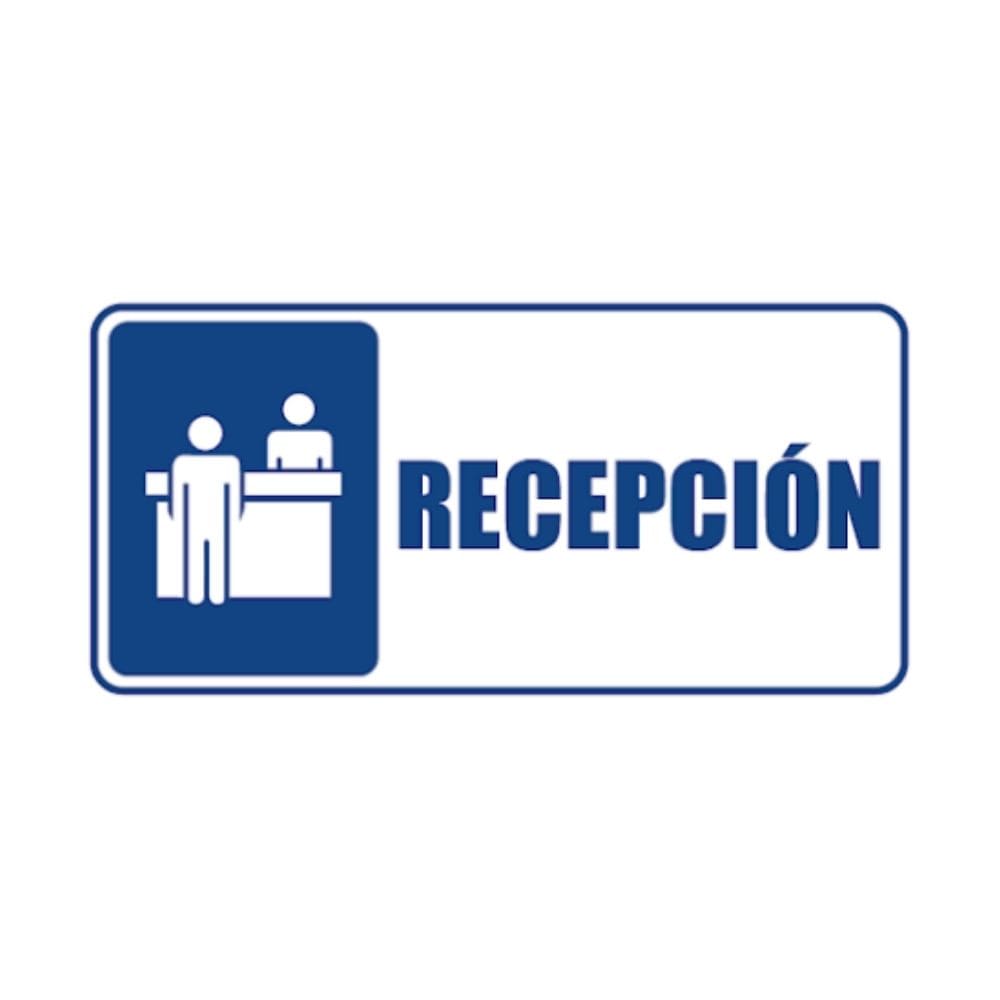 SEÑALAMIENTO RECEPCION 30X15