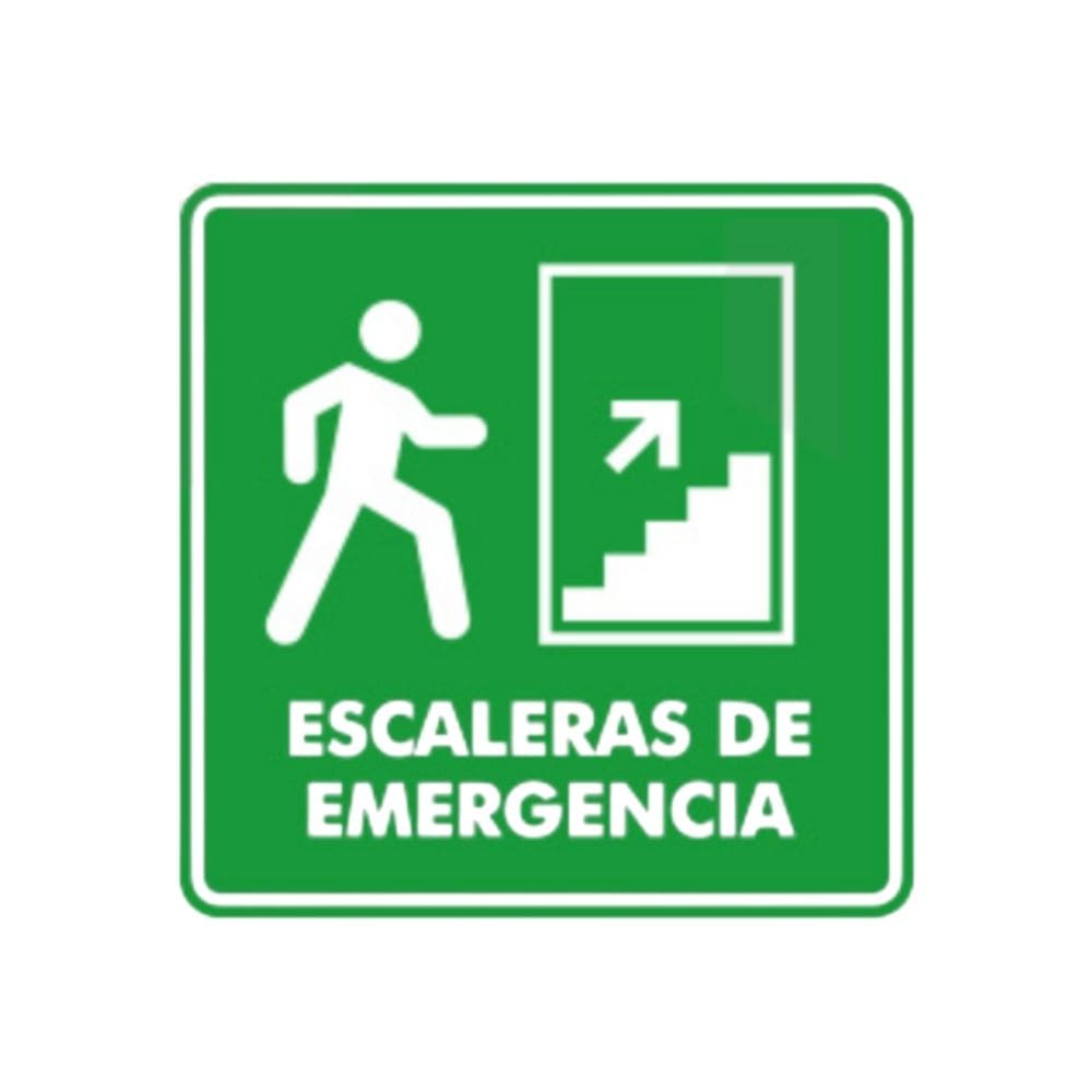 SEÑALAMIENTO ESCALERAS ARRIBA DERECHA 30 X 20