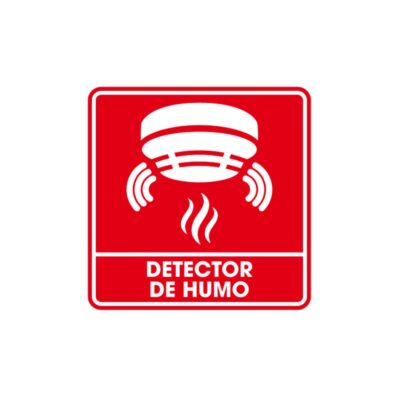 SEÑALAMIENTO DETECTOR DE HUMO 15 X 15