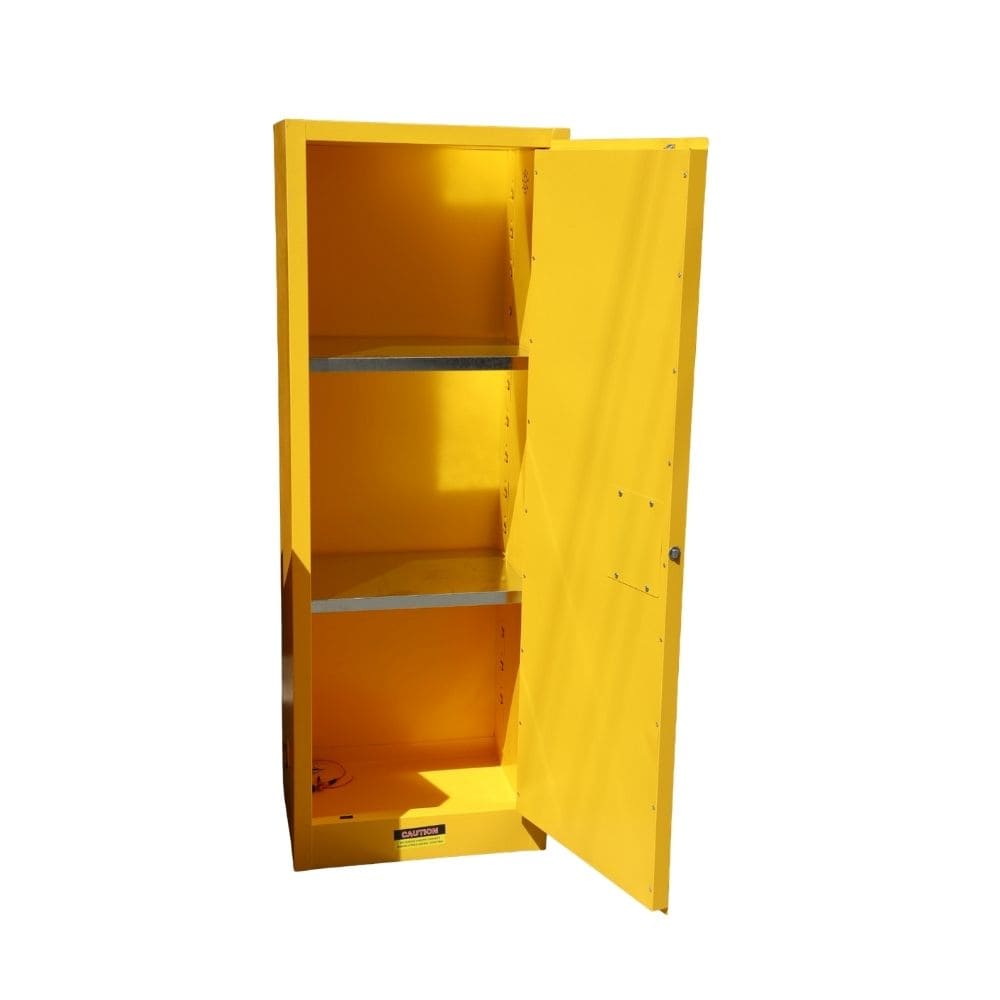 GABINETE LIQUIDOS INFLAM. SPARTAN 165 X 60 X 46 CM AMARILLO