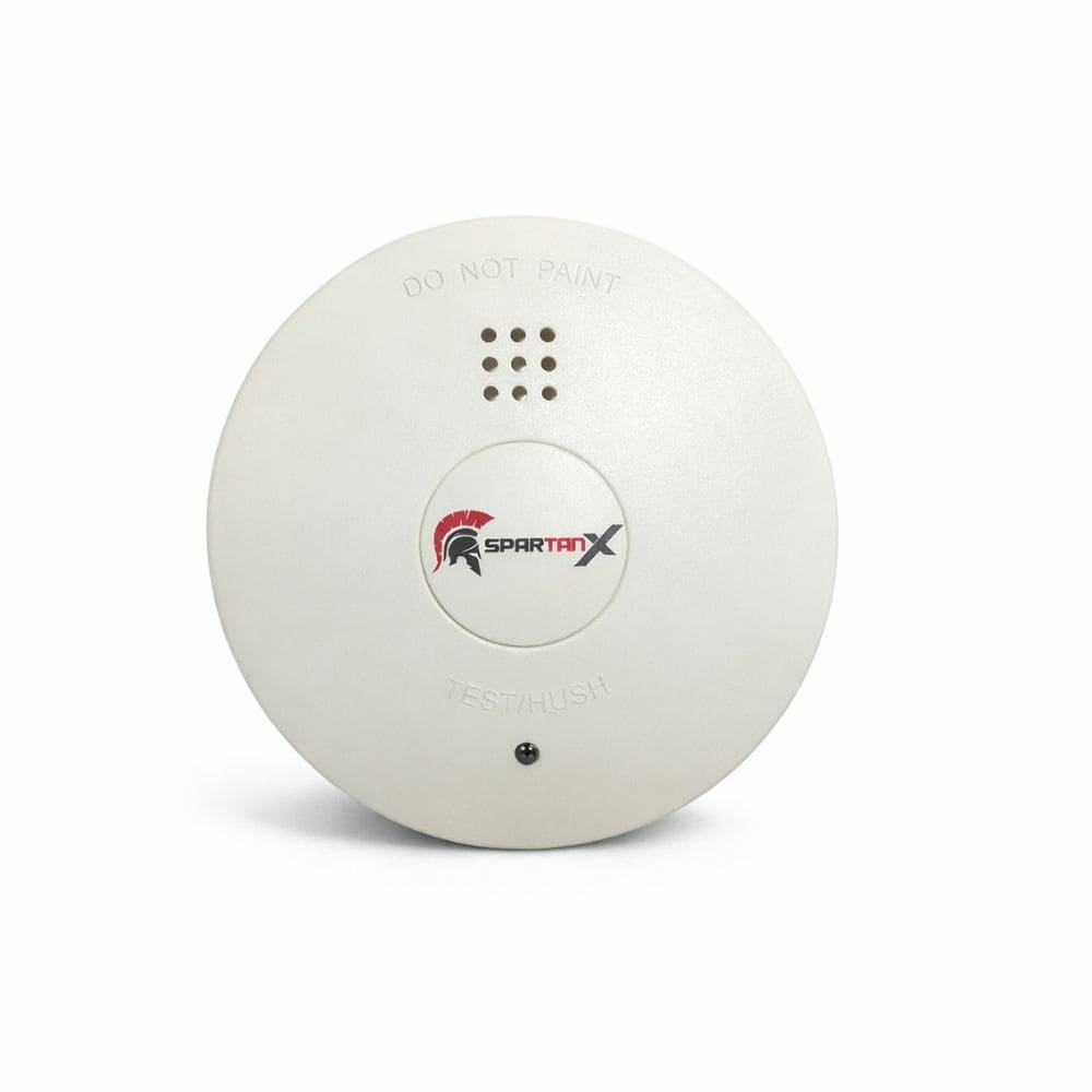 DETECTOR DE HUMO SPARTAN X CON PEG 3M Y BAT AAA
