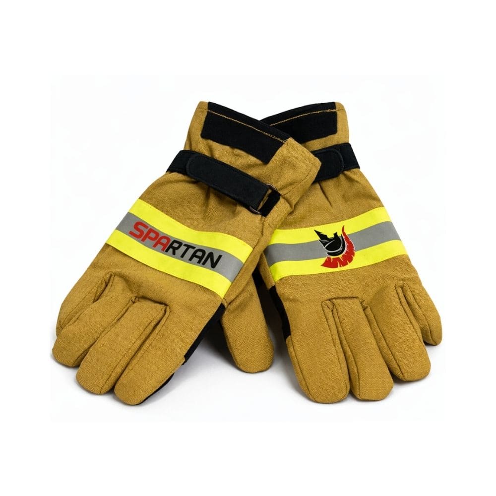 GUANTE BOMBERO SPARTAN CAQUI