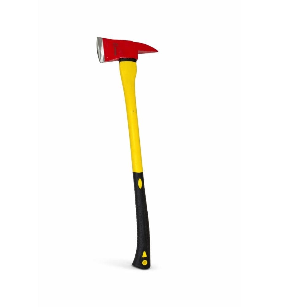 HACHA BOMBERO MANGO FIBRA DE VIDRIO 91 CM SP AMARILLA