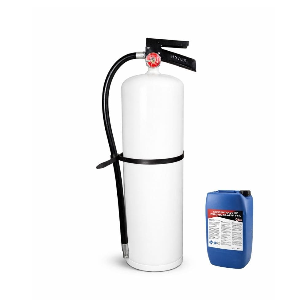 EXTINTOR ESPUMA AFFF 3% ACERO AL CARBON 9.46 LTS SP