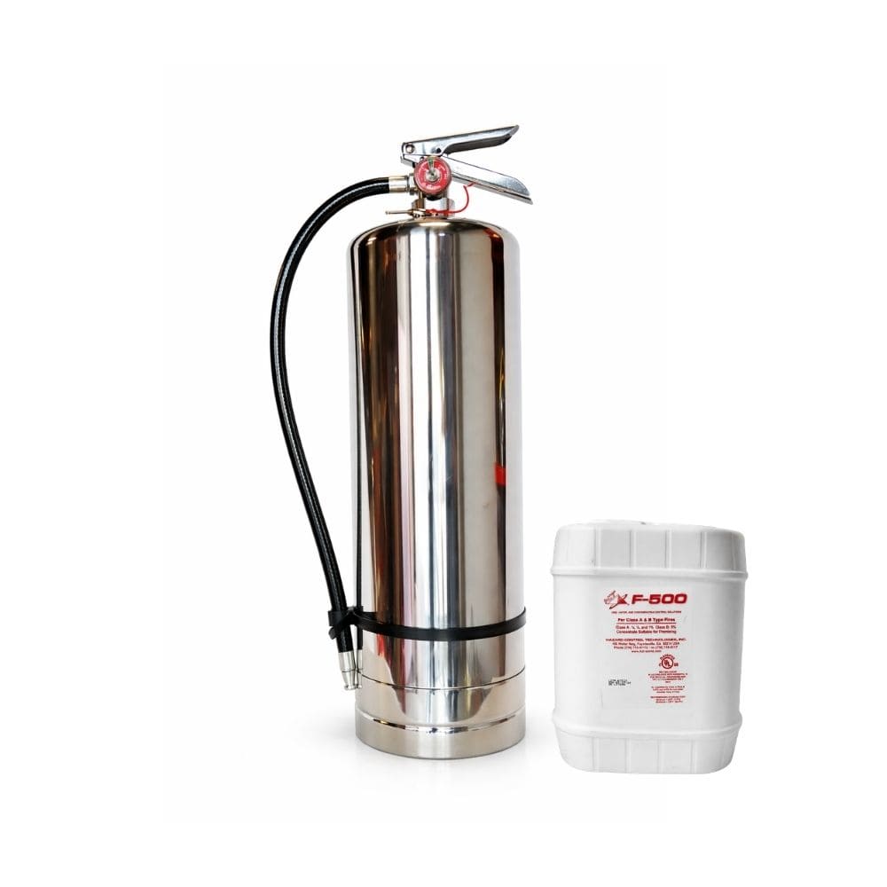 EXTINTOR F-500 LLENO ACERO INOX 6.0 LTS, UL SPARTAN