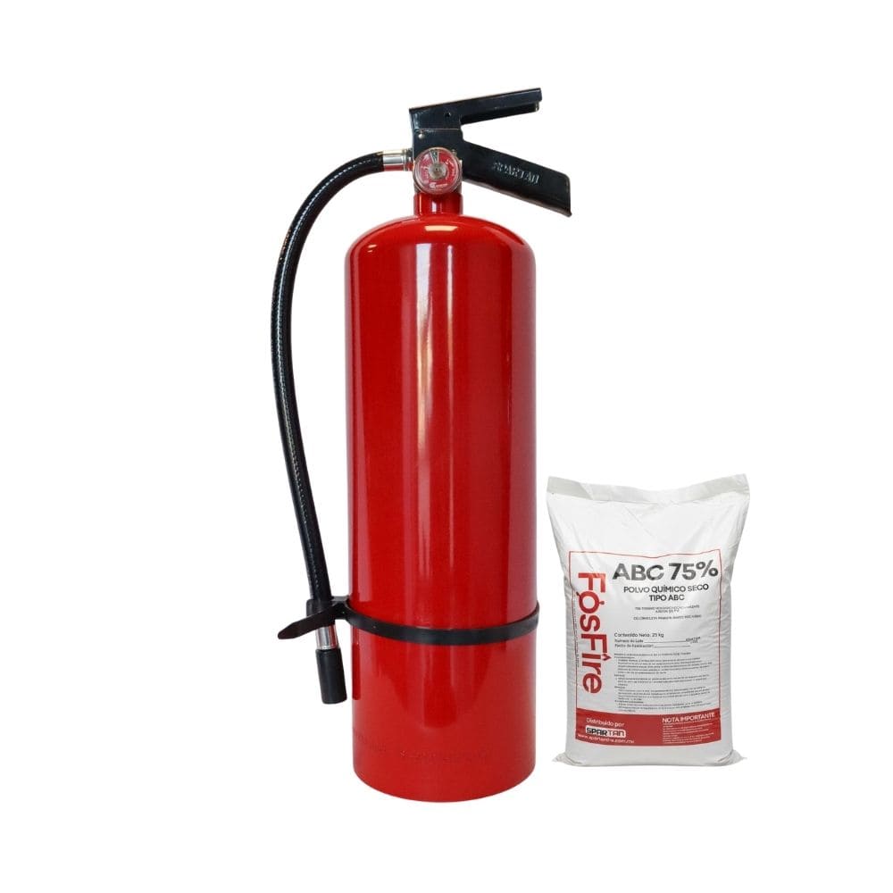 EXTINTOR 9 KG LLENO PQS SPARTAN