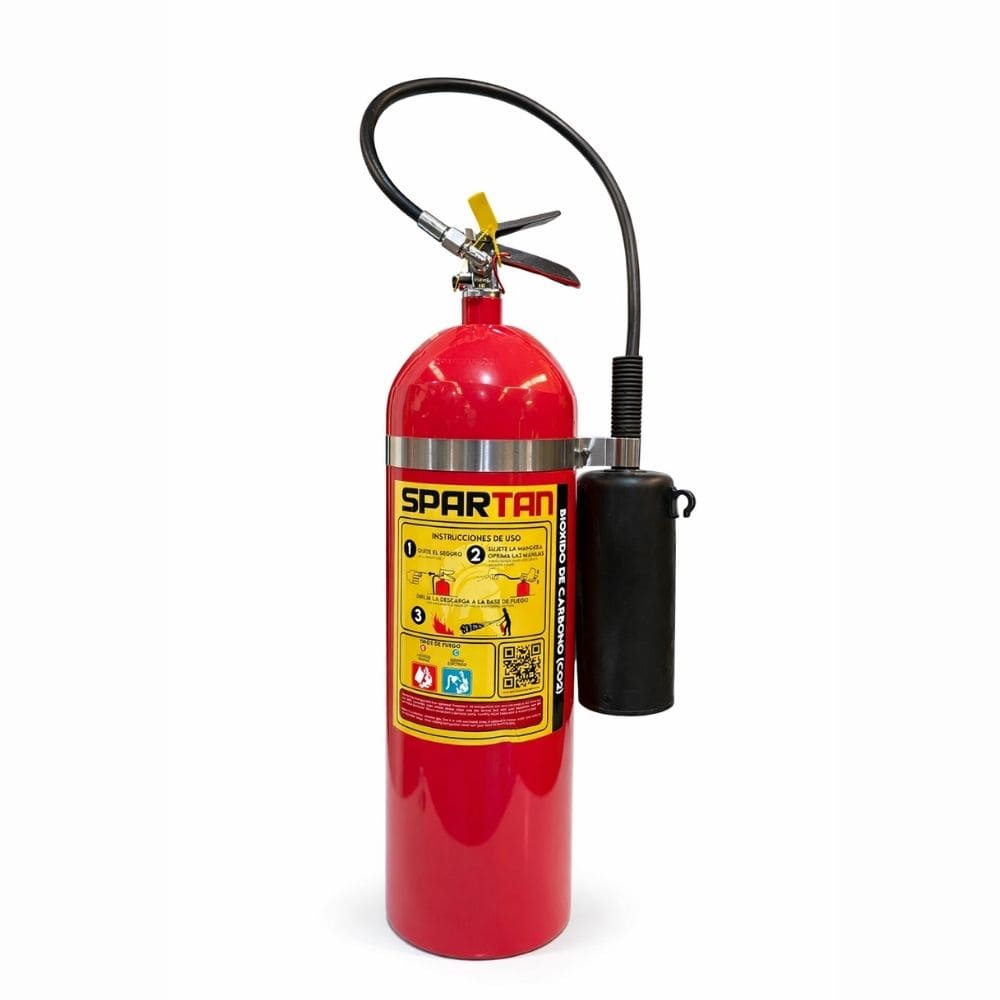 EXTINTOR CO2 20 LBS ROJO SPARTAN DOT