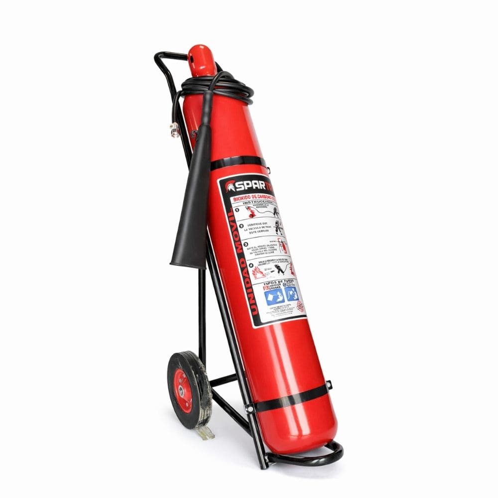 UNIDAD MOVIL DE CO2 50 LBS SPARTAN LLENA