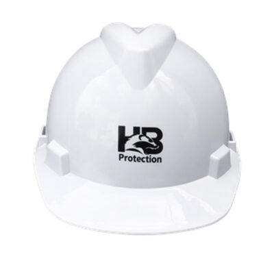 CASCO CON MATRACA BLANCO HB