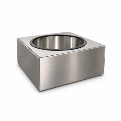 BASE PARA EXTINTOR 4.5, 6 Y 9 KG PQS ACERO INOX S/M